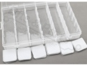 Storage box with 36 compartments